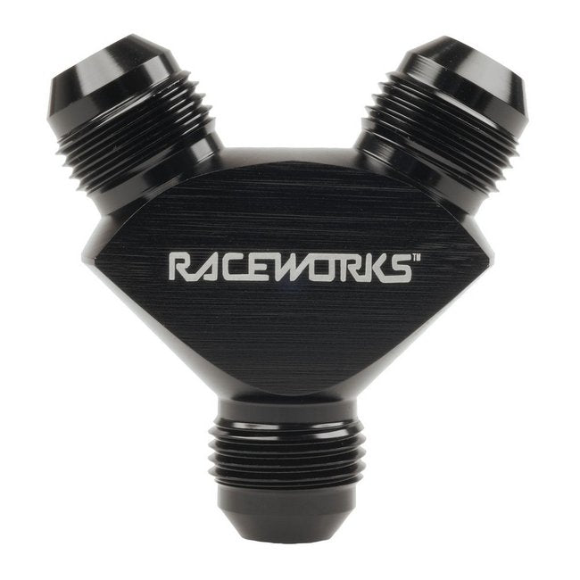 Raceworks AN Flare Y-Block