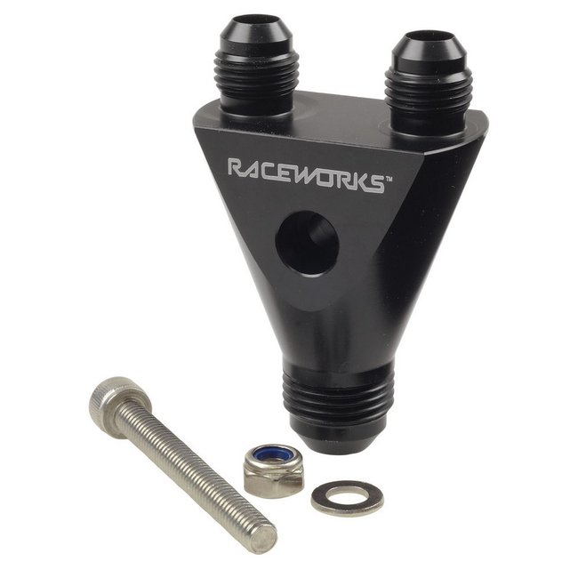 Raceworks AN Flare Y-Block