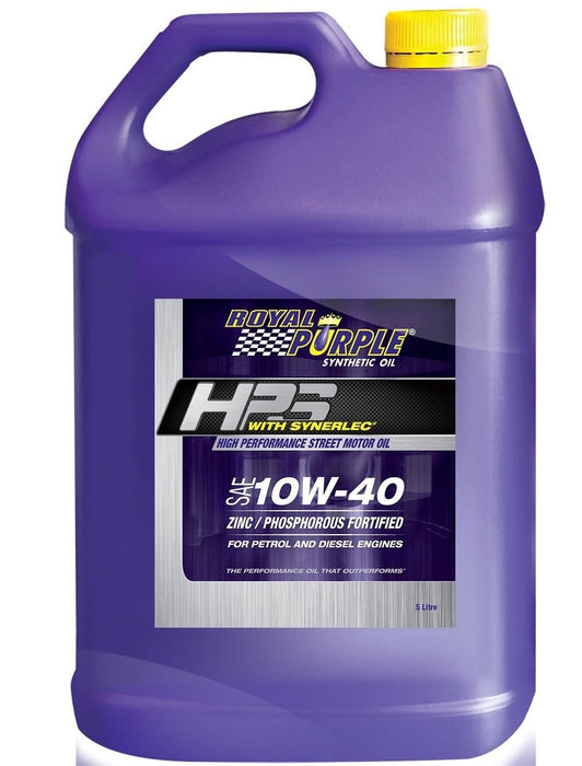 HPS – SAE 10W-40 HIGH PERFORMANCE STREET MOTOR OIL - 5 LITRE