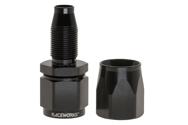 Raceworks 110 Series Taper Hose End 90 degree