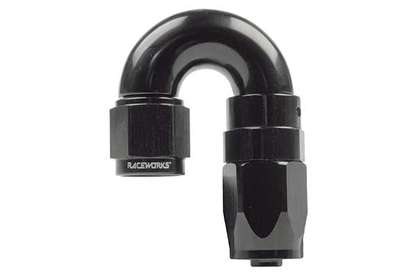 Raceworks 110 Series Taper Hose End 180 degree