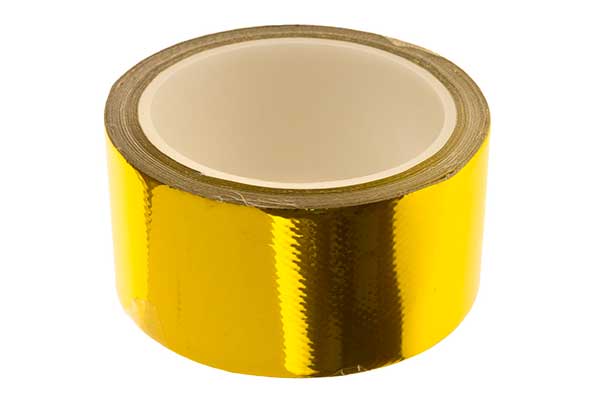 Raceworks Gold Reflective Adhesive Heatproof Tape